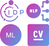 IDP + NLP + ML + CV