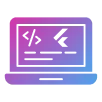 Flutter web app development