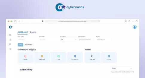 Cybernatics : Web App for Enterprise Antivirus Device Management image