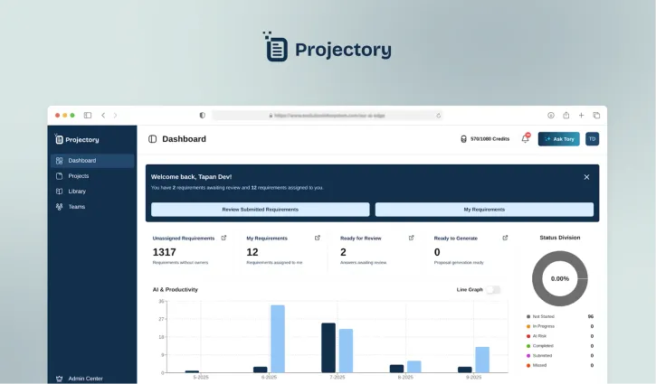 Projectory : AI-Powered Proposal & Collaboration Platform
